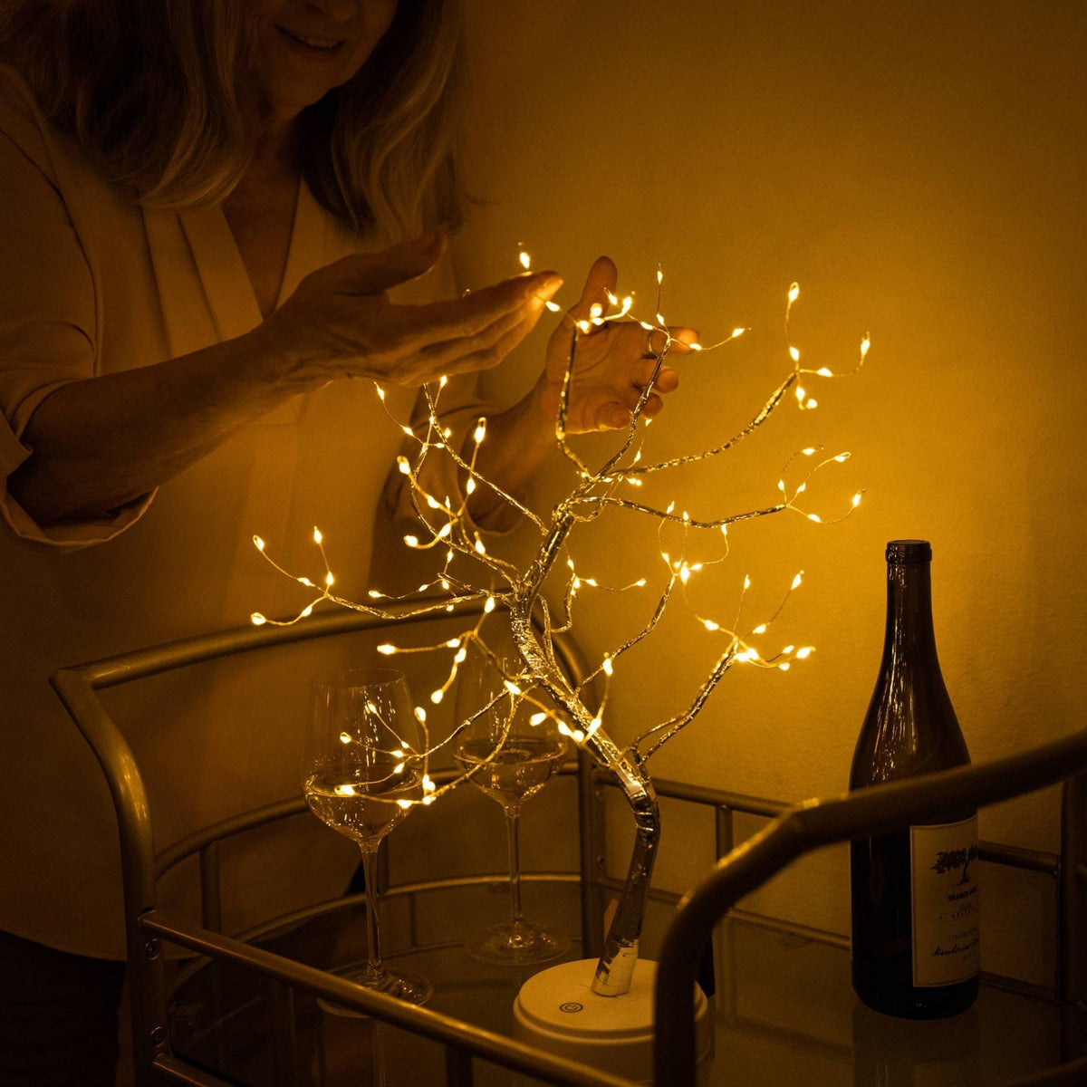 bonsai fairy light tree Fairy Light Bonsai Tree – Raku Decor