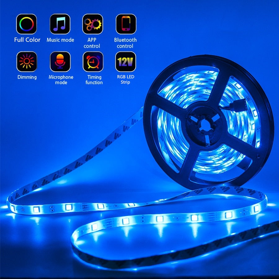 Multi-Color Changing LED Strip Lights | Smart Light